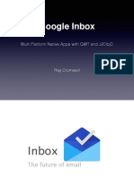 Gwtcreate 2015 - Gmail Inbox