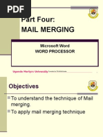 Mail Merge Flowchart | PDF