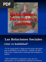 Habilidades Personales y Sociales