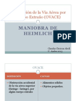 OVACE-Maniobra de Heimlich CCA 2013