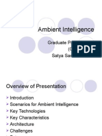 Ambient Intelligence: Graduate Presentation (CSCI 6800) Satya Sanket Sahoo