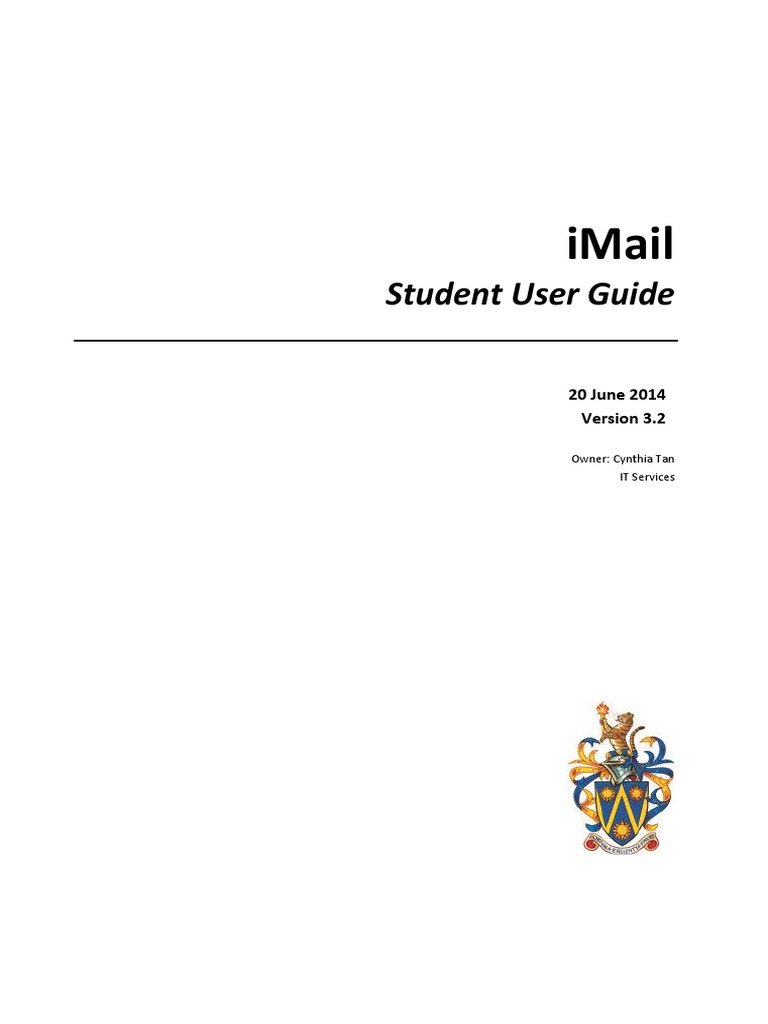 IMail Student User Guide | PDF | Microsoft Office | Office 365
