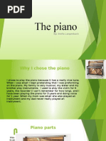 the piano
