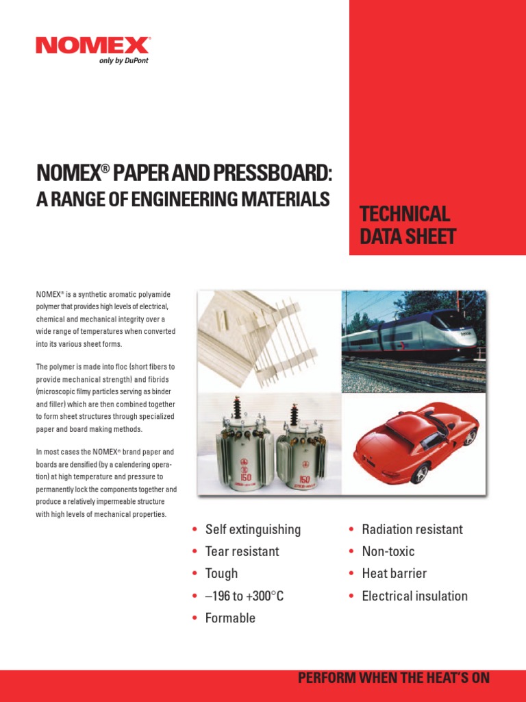 Nomex Dupont Adhesive Sheet Metal