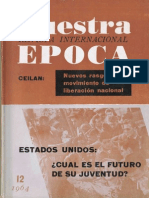 Revista Internacional - Nuestra Epoca N°12 - Diciembre 1964