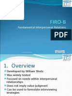 Fundamental Interpersonal Relations Orientation