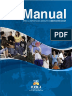 Manual de Convivencia Escolar Puebla