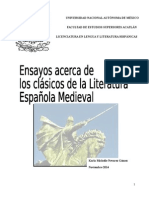 TRABAJO FINALLiteratura Española Medieval