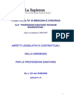 18-001-Aspetti Legislativi e Contrattuali Dirigenza Professioni