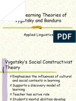 Bandura and Vygotsky Social Learning