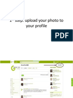 1 Step: Upload Your Photo To Your Profile