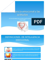 La Inteligencia Emocional y Las Actitudes