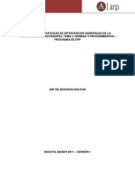 Estrategias de Intervencion Generadas de La Investigacion de Accidentes. Tema 2: Normas y Procedimientos - Programa de Epp