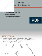 CSE 12 Binary Tree Properties