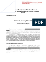 Análisis de Discurso y Educación