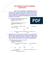 Problemas Genetica de Selectividad Resueltos