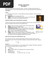 AP Physics Motion & Force Dynamics