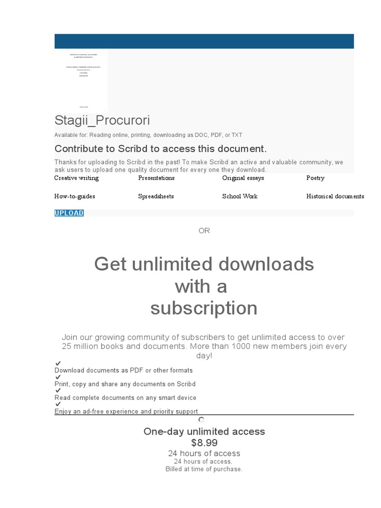 Scribd Document Upload Guidelines | PDF