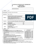 PHYSICS 73 COURSE SYLLABUS