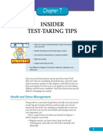 Test Taking Tips Sample Chapter