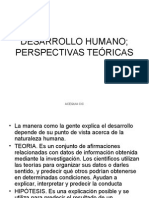 Desarrollo Humano-Perspectivas Teoricas Del Desarrollo Humano