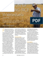 Rice Today Vol. 14, No. 1 a Passion for Growing Rice in Venezuela