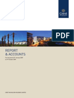 Crest Nicholson Holdings Annual Report (2009)