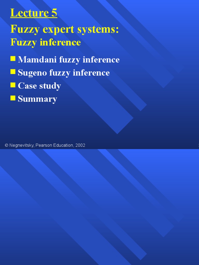 Mamdani vs Sugeno Fuzzy Inference Systems | PDF | Fuzzy Logic ...