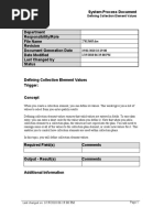 Defining Collection Element Values - SPD