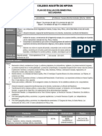 Plan Bimest Evaluacion 2°-2 y 3