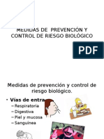 Medidas de Prevención y Control de Riesgo Biológico