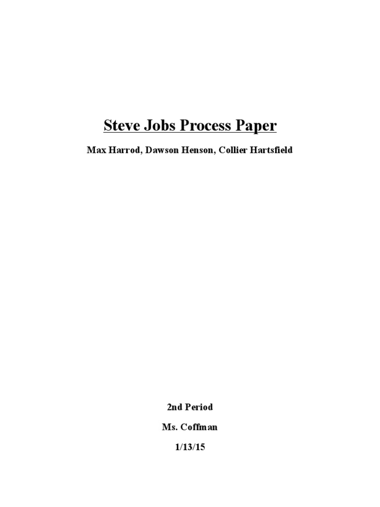 Steve Jobs' Innovation Process Explained | PDF