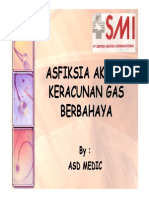 Asfiksia Akibat Keracunan Gas Berbahaya