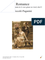Niccolo Paganini - Romance PDF