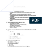 Soal Uts Dasar PSD