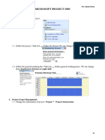 Guideline Microsoft Project 2007