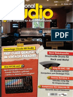 Professional Audio Magazin Oktober N 10, 2014