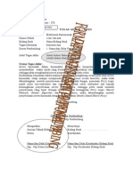 Contoh Format Proposal TA Satu Pembimbing