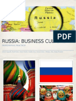 Russia: Business Culture: Professional Practices