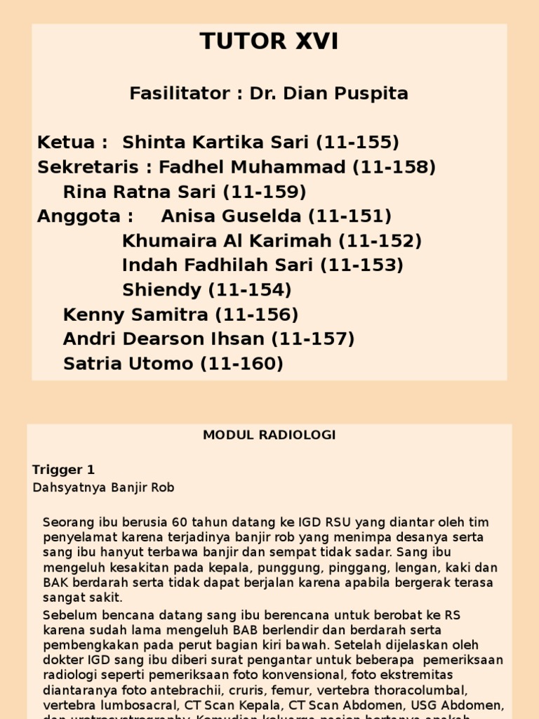Radiologi 1 | PDF