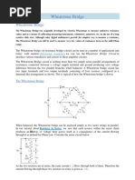 Wheatstone Bridge