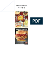 Advertisement Picture Product (Food)