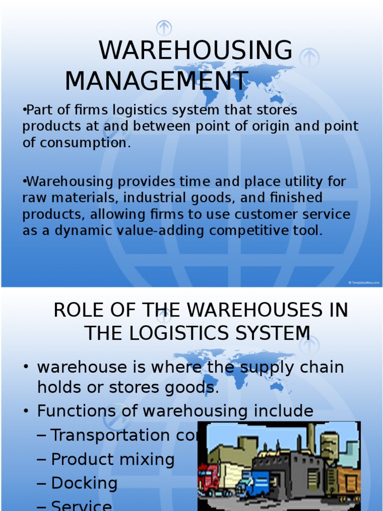 Overview of Warehouse Management Functions | PDF | Warehouse | Logistics