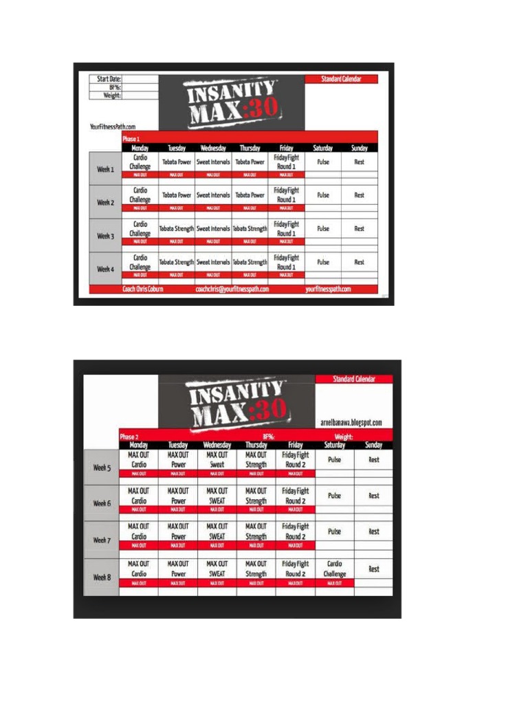 calendario insanity max 30docx