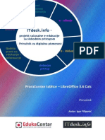 Prirucnik Proracunske Tablice LibreOffice Calc
