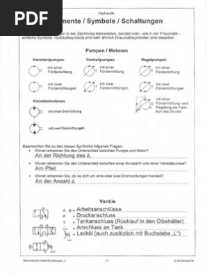 Schaltplan Symbole Pumpe - Wiring Diagram
