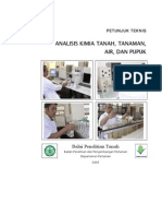 Buku Juknis Analisis Kimia Tanah, Pupuk, Tanaman(1)