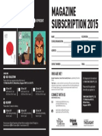 Broader Perspective Subscription Form 2015