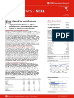 Tiger Airways - : Wings Clipped by Weak Balance Sheet