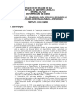 CTSP 2013/2014 - Edital convoca 726 vagas para curso técnico